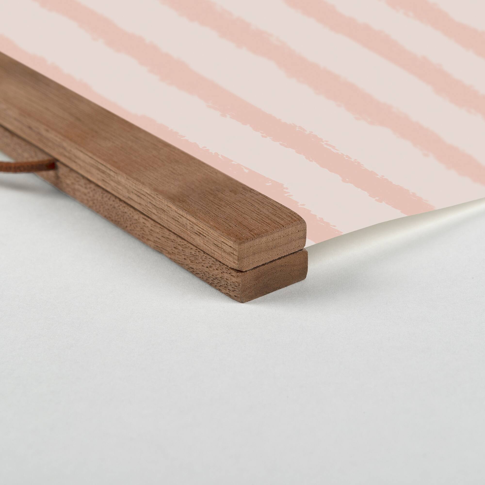 Go Girl Teak Hanging Canvas